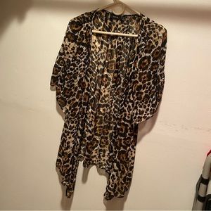 3x cheetah blouse